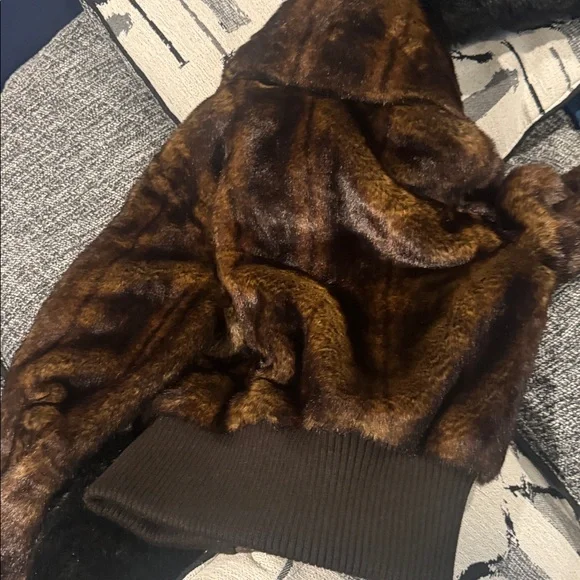 Faux Fur Bomber - Picture 3 of 3